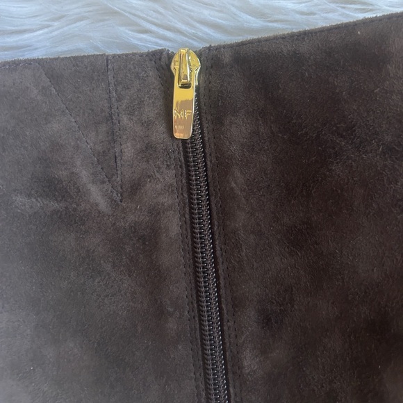 NWOT Mark Fisher genuine leather (suede) Brown Boots - Picture 5 of 16